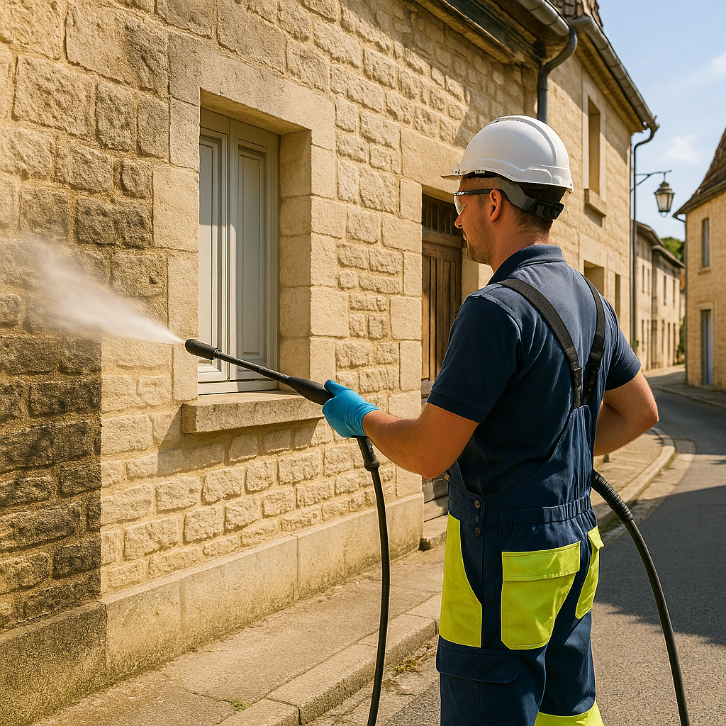 Nettoyage extérieur, façades et espaces verts